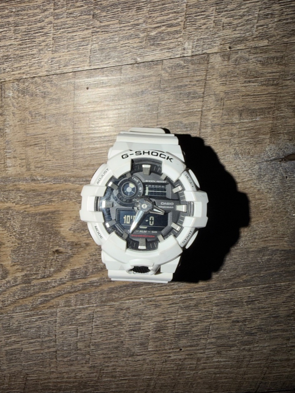 Casio G-Shock GA-700 Black Digital Analog Watch Shock Resistant Tough Style